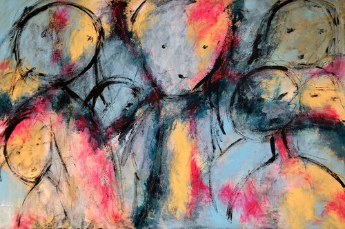 Looking for the future van Inge Thogersen, Schilderij te koop op Singulart