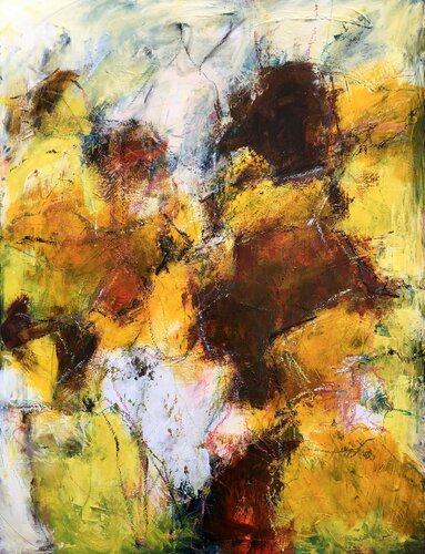 Power of the sun di Inge Thogersen, Pittura in vendita su Singulart