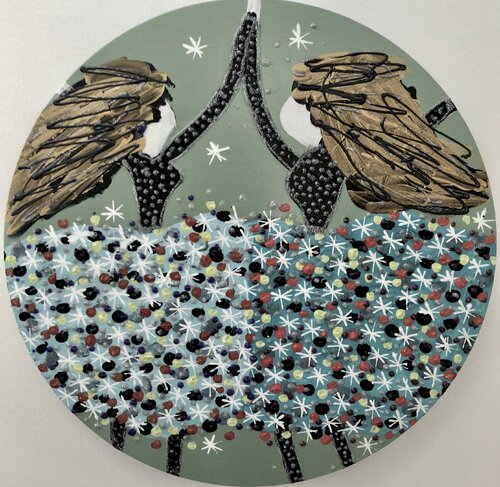 Let`s party di Inge Thogersen, Pittura in vendita su Singulart