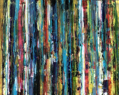 May your day be full of colors di Inge Thogersen, Pittura in vendita su Singulart