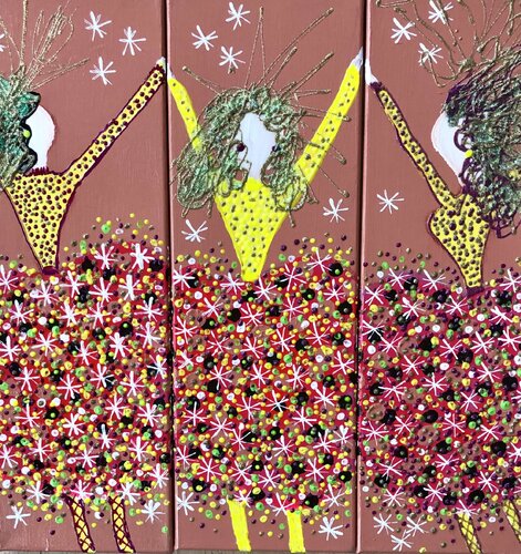 Never alone di Inge Thogersen, Pittura in vendita su Singulart