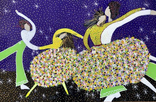 Togetherness di Inge Thogersen, Pittura in vendita su Singulart