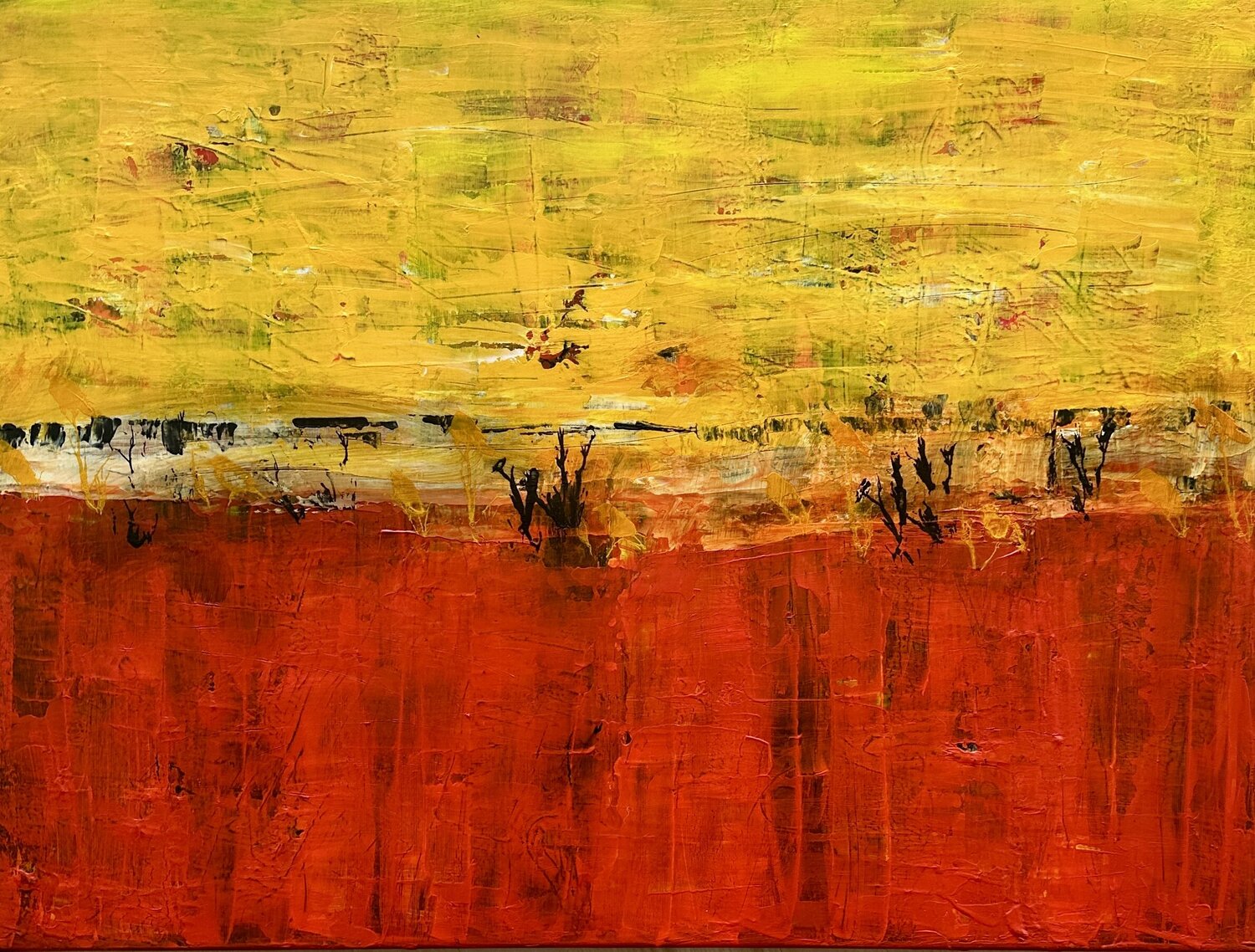 Kindly evening Inge Thogersen Peinture originale à vendre