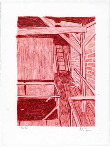 La ville, Les maisons, Les Visages (5) van Morten Schelde, Afdruk te koop op Singulart