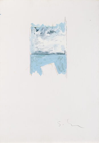Untitled van Mario Schifano, Schilderij te koop op Singulart