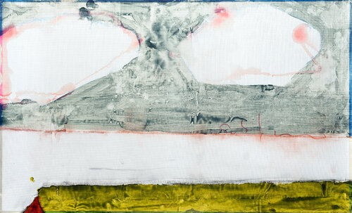 Paesaggio Anemico van Mario Schifano, Schilderij te koop op Singulart