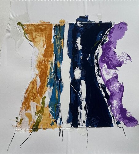 Anemico viola van Mario Schifano, Afdruk te koop op Singulart