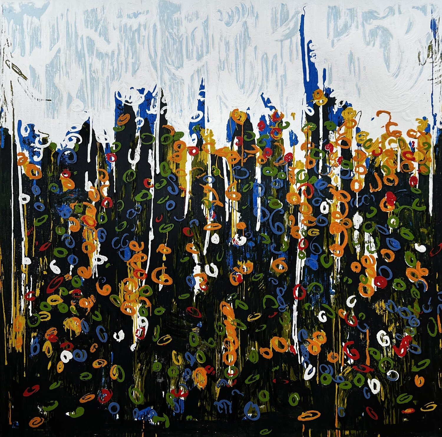 Splendore del floricoltore Mario Schifano