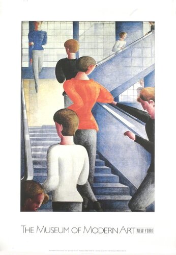 Bauhaus Stairway by Oskar Schlemmer, Print for Sale on Singulart