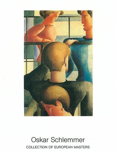 Gruppe Am Gelander de Oskar Schlemmer, Impresión a la venta en Singulart