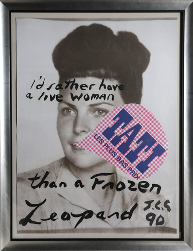 I'd Rather Have a Live Woman than a Frozen Leopard van Julian Schnabel, Afdruk te koop op Singulart
