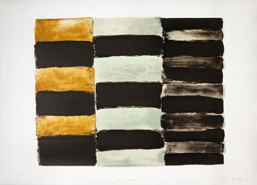 Sean Scully Paris Black van Sean Scully, Afdruk te koop op Singulart