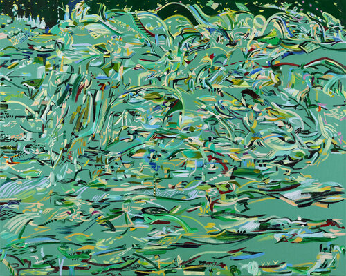 Rhythm of the Fireflies by Regina Scully, 회화 for Sale on Singulart