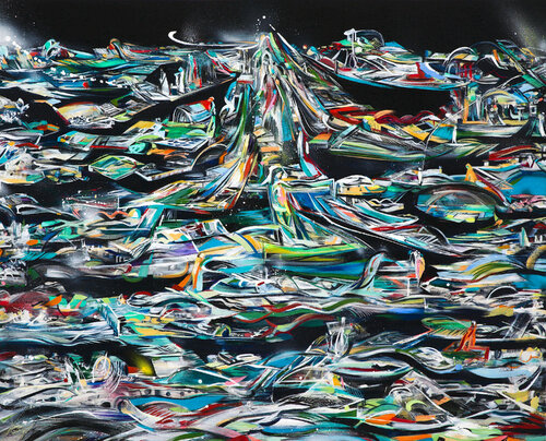 Mindscape 21 di Regina Scully, Pittura in vendita su Singulart