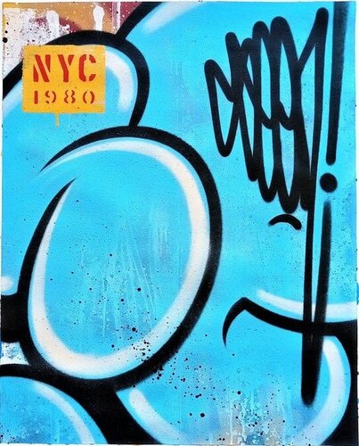 Bubble Blue by SEEN, Painting for Sale on Singulart