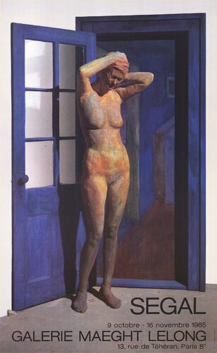 Standing Nude in Doorway by George Segal, Print for Sale on Singulart