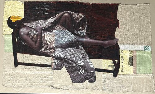 Odalisque Africaine by Collin Sekajugo, Painting for Sale on Singulart