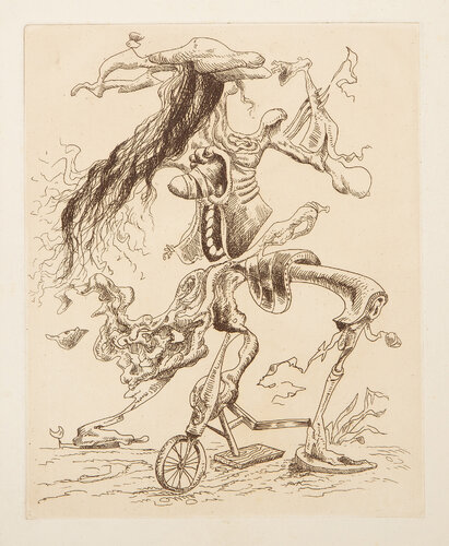 Une Ecriture Lisible IV di Kurt Seligmann, Stampa in vendita su Singulart