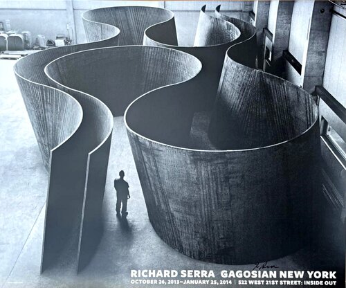 Inside Out (Hand Signed by Richard Serra) by Richard Serra, Print for Sale on Singulart