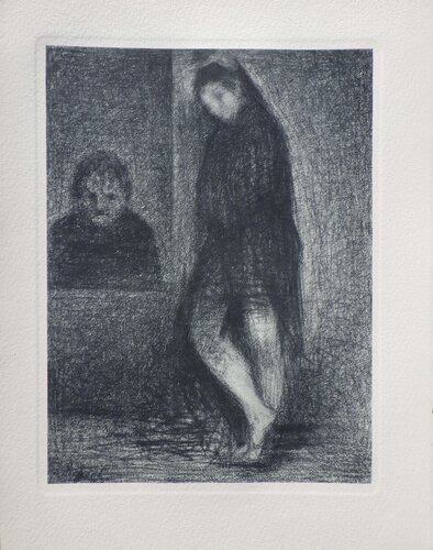 La danseuse et le caissier, Gravure by Georges Seurat, Print for Sale on Singulart