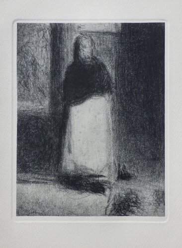 La concierge, Gravure by Georges Seurat, Print for Sale on Singulart