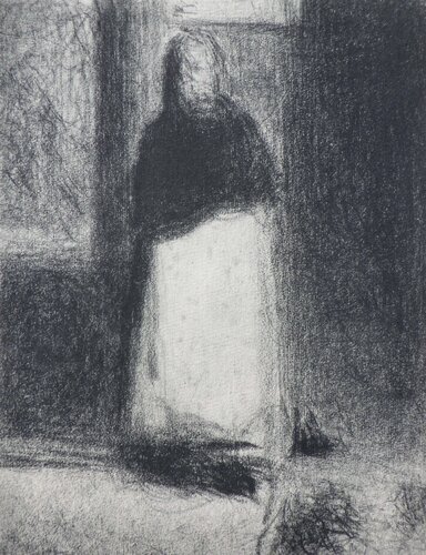 La concierg van Georges Seurat, Afdruk te koop op Singulart