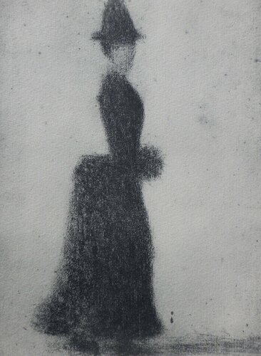 Femme au mancho van Georges Seurat, Afdruk te koop op Singulart