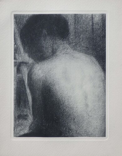 Torse d'homme nu, Gravure by Georges Seurat, Print for Sale on Singulart