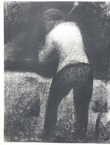 Le casseur de pierre van Georges Seurat, Afdruk te koop op Singulart