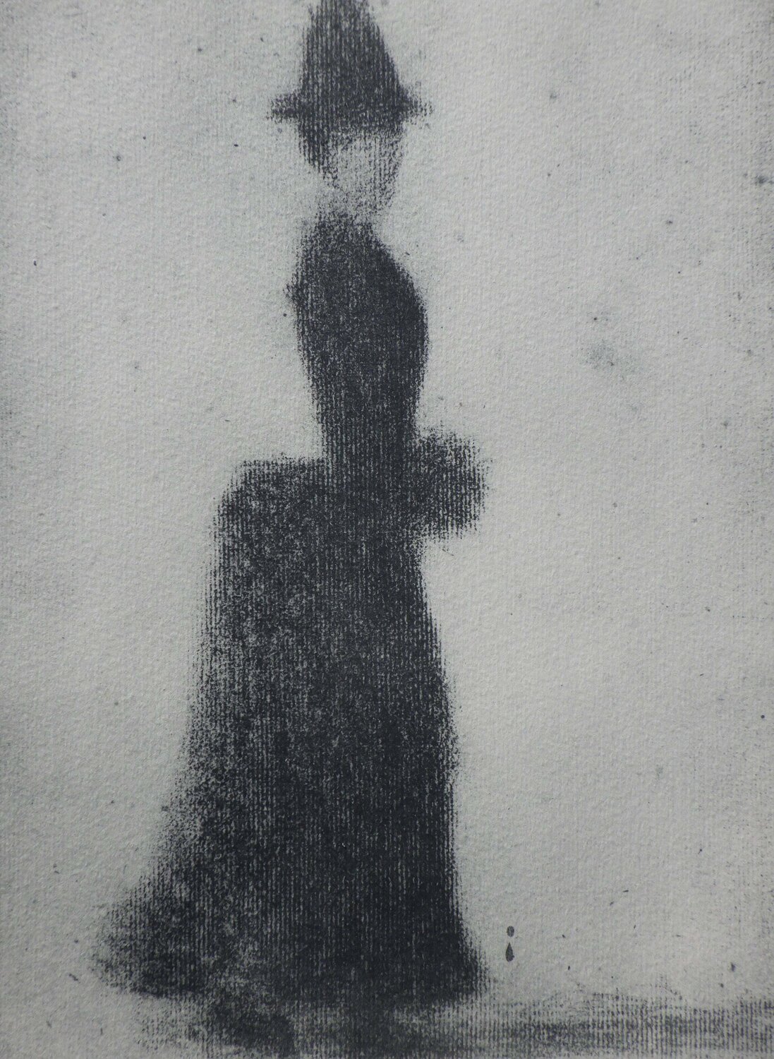 Femme au mancho Georges Seurat