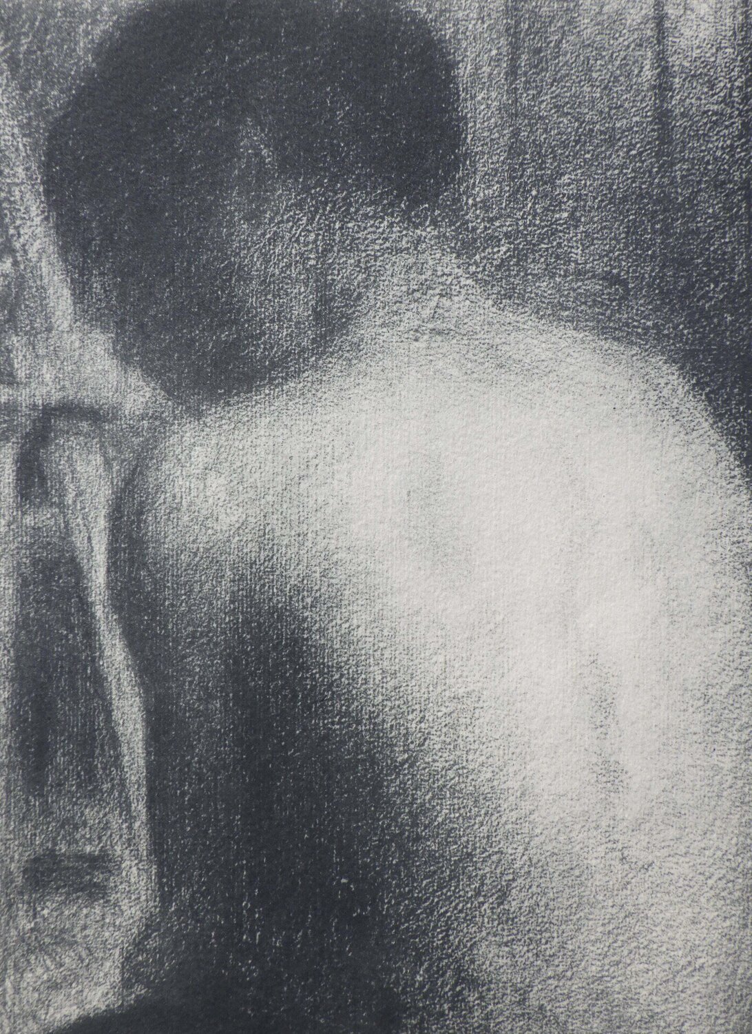Torse d'homme n Georges Seurat Druck zu verkaufen