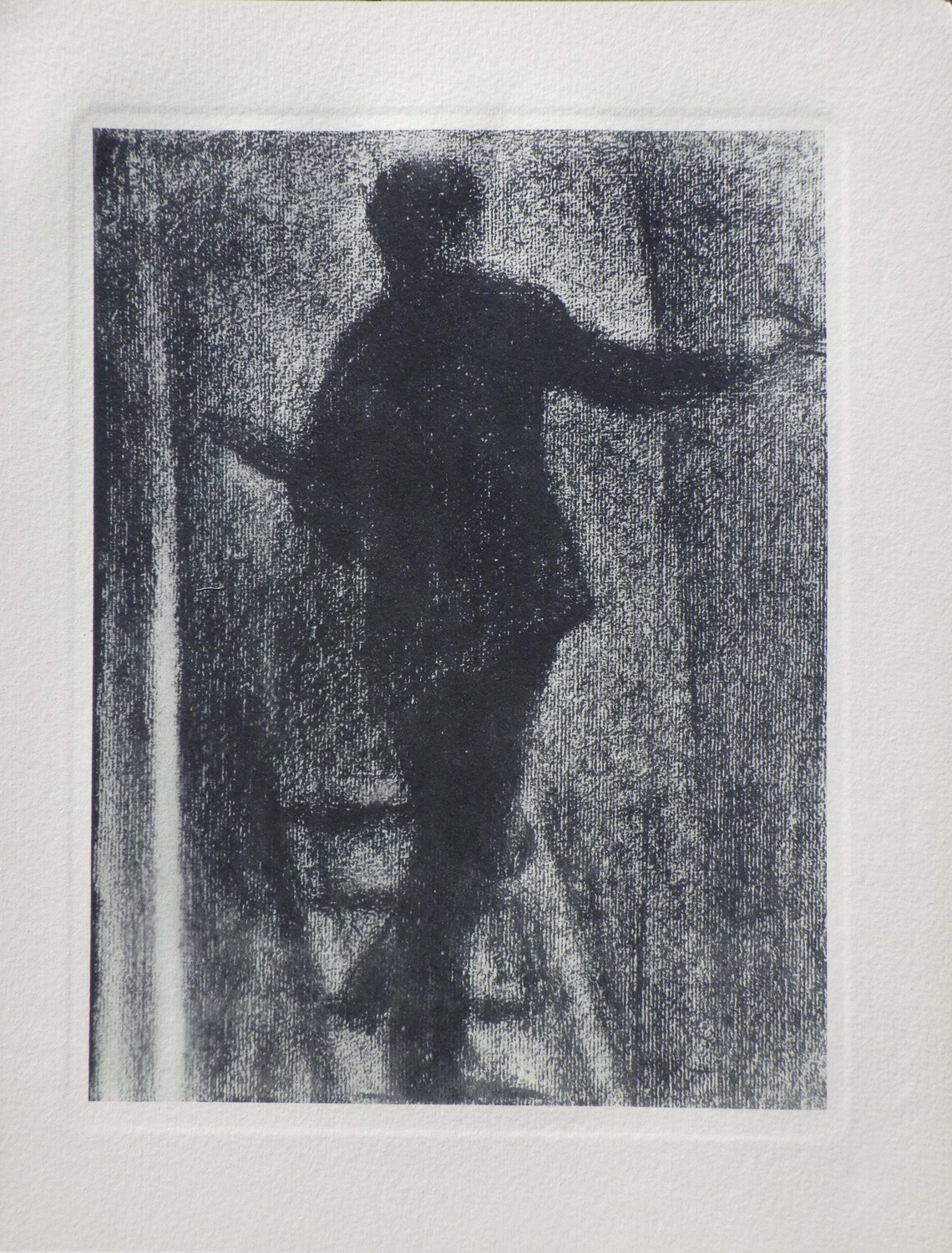 Le peintre au travail, Gravure Georges Seurat Édition à vendre