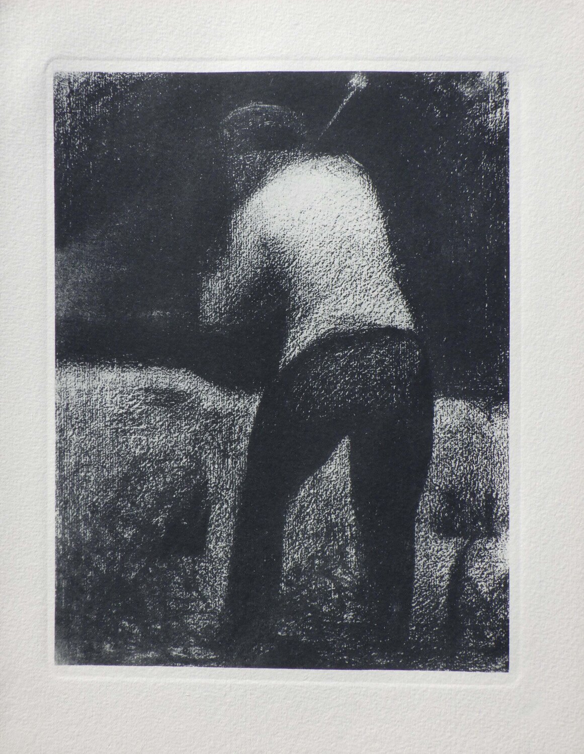 Le casseur de pierres, Gravure Georges Seurat Édition à vendre