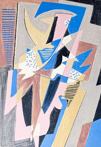 Gino Severini (1883 - 1966) - Danseuse - Seven-color lithograph on paper - 1957 von Gino Severini, Druck kaufen auf Singulart