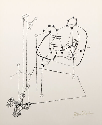Many Things from the Rilke Portfolio van Ben Shahn, Afdruk te koop op Singulart