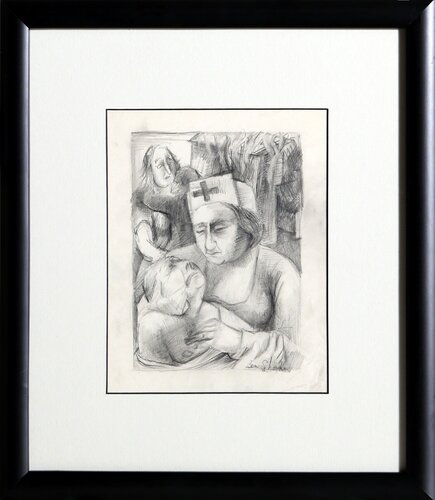 Nurse van Ben Shahn, Werk op papier te koop op Singulart