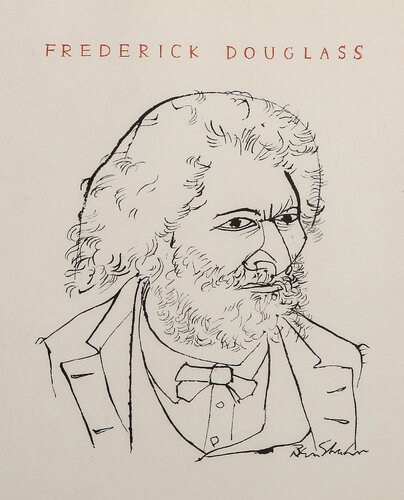 Frederick Douglass by Ben Shahn, Print for Sale on Singulart