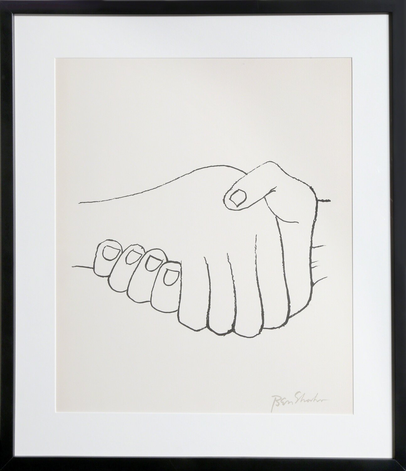 Unexpected Meetings from the Rilke Portfolio Ben Shahn Druck zu verkaufen