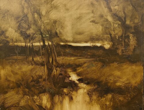 Autumn Browns di Dennis Sheehan, Pittura in vendita su Singulart