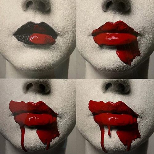 4 Lips by Tyler Shields, Photography for Sale on Singulart