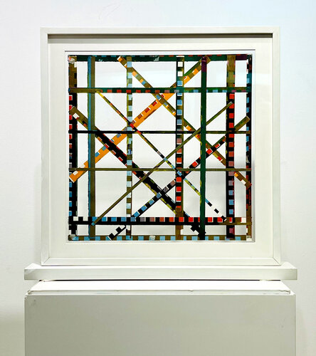 Untitled double sided mixed media work by Alan Shields, Work on Paper for Sale on Singulart
