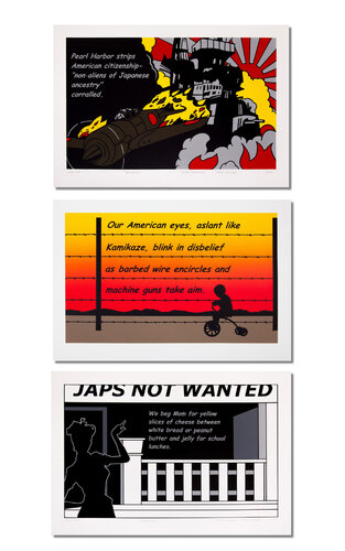 Nisei Trilogy – Portfolio by Roger Shimomura, Print for Sale on Singulart