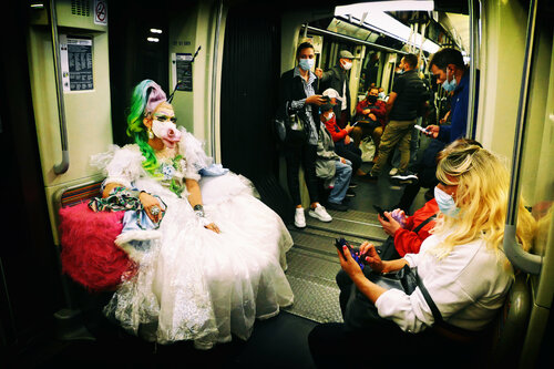 The unicorn of the Parisian Subway Grégory Herpe