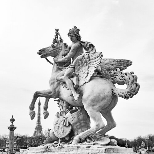 Mercury Riding on Pegasus Grégory Herpe