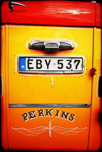 The Jaguar bus that will blow your mind van Grégory Herpe, Fotografie te koop op Singulart