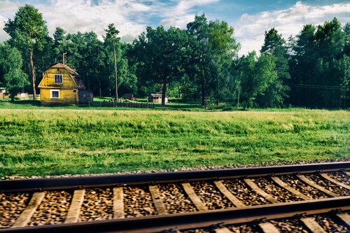 I took the train but someone had stolen my seat van Grégory Herpe, Fotografie te koop op Singulart