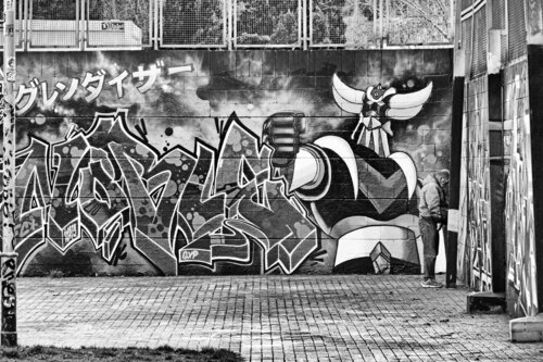 Grendizer Goldorak Shower Grégory Herpe