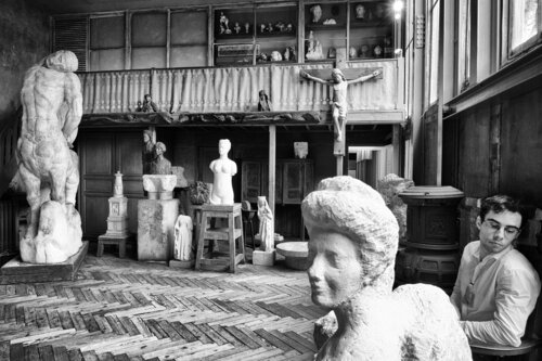 Antoine Bourdelle's workshop di Grégory Herpe, Fotografia in vendita su Singulart