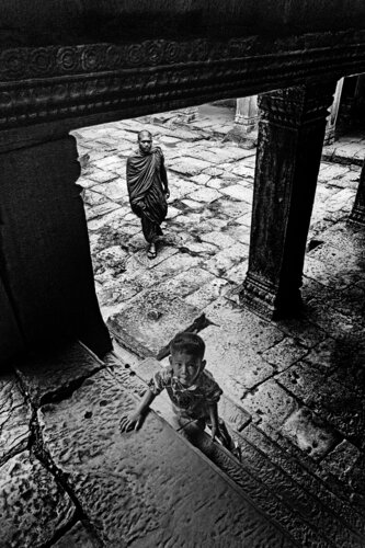 The Monk & I by Grégory Herpe, Photography for Sale on Singulart