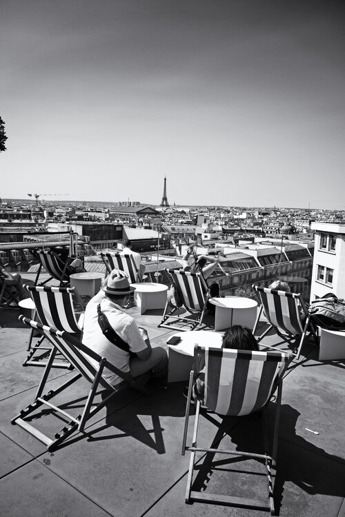 Rooftop in Paris II Grégory Herpe